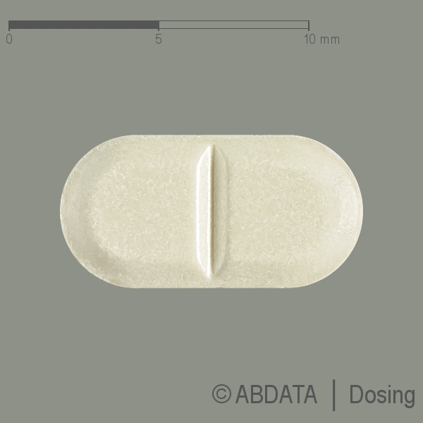 Produktabbildungen für LEVOCOMP 100 mg/25 mg Tabletten in der Vorder-, Hinter- und Seitenansicht.