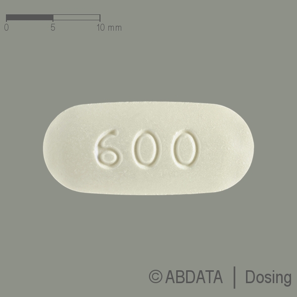 Produktabbildungen für QUETIAPIN-neuraxpharm 600 mg Retardtabletten in der Vorder-, Hinter- und Seitenansicht.