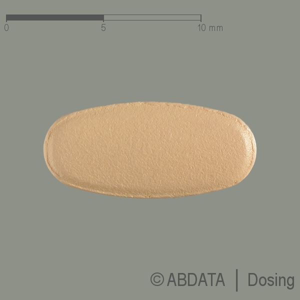Produktabbildungen für BOSENTAN-ratiopharm 125 mg Filmtabletten in der Vorder-, Hinter- und Seitenansicht.