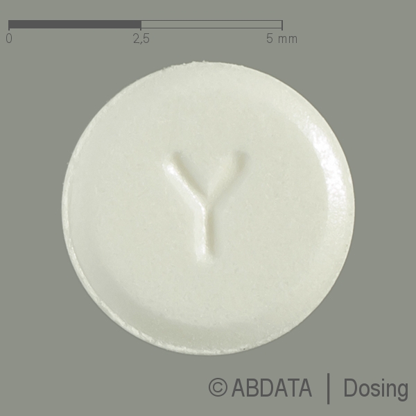 Produktabbildungen für PRAMIPEXOL Aurobindo 0,088 mg Tabletten in der Vorder-, Hinter- und Seitenansicht.