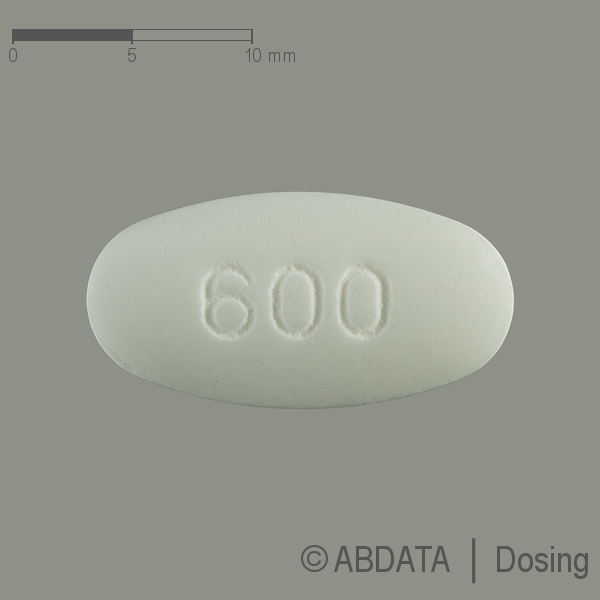 Produktabbildungen für GABAPENTIN Micro Labs 600 mg Filmtabletten in der Vorder-, Hinter- und Seitenansicht.
