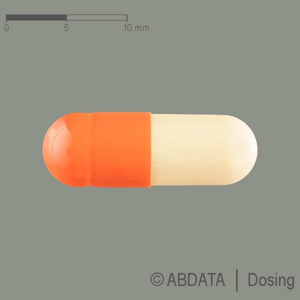 Produktabbildungen für DANTAMACRIN 25 mg Hartkapseln in der Vorder-, Hinter- und Seitenansicht.