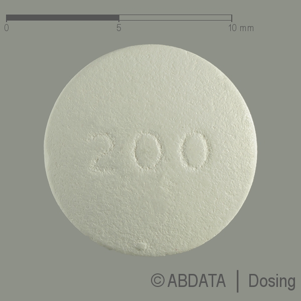 Produktabbildungen für QUENSYL 200 mg Filmtabletten in der Vorder-, Hinter- und Seitenansicht.