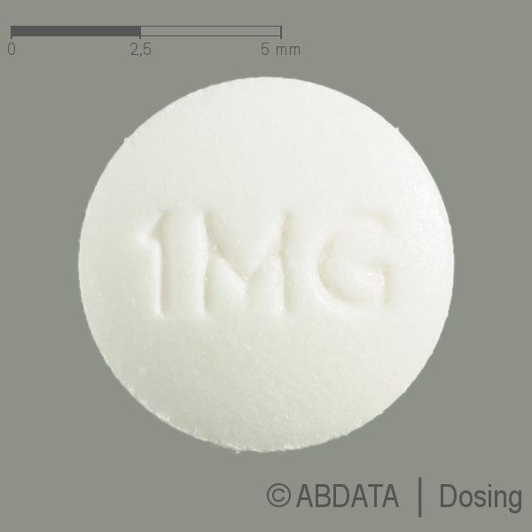 Produktabbildungen für INTUNIV 1 mg Retardtabletten in der Vorder-, Hinter- und Seitenansicht.