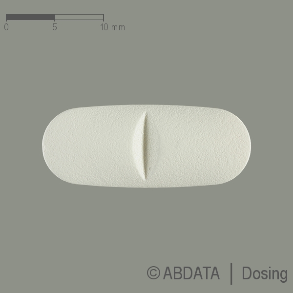 Produktabbildungen für METFORMIN Atid 1.000 mg Filmtabletten in der Vorder-, Hinter- und Seitenansicht.