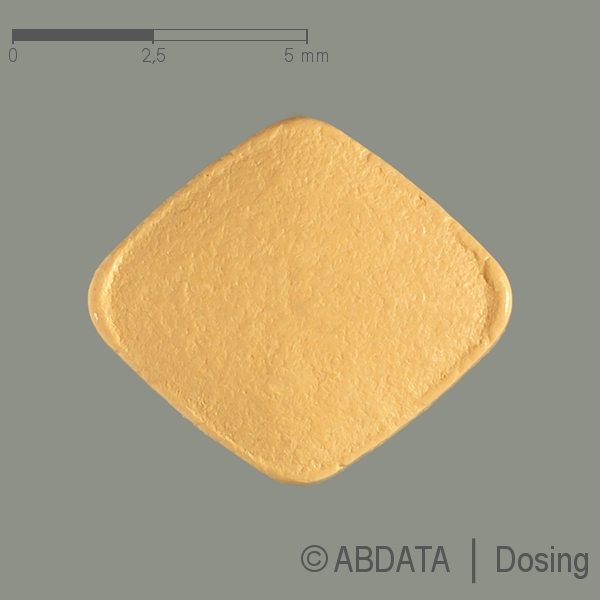 Produktabbildungen für EPLERENON AbZ 25 mg Filmtabletten in der Vorder-, Hinter- und Seitenansicht.