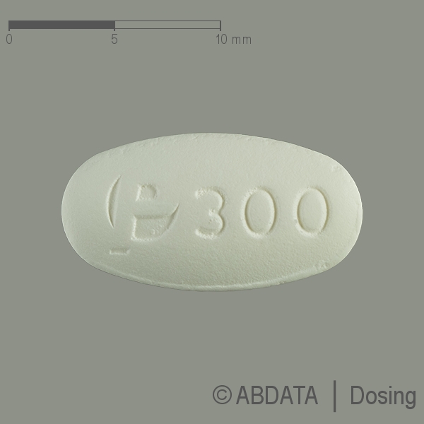 Produktabbildungen für MOCLOBEMID AL 300 mg Filmtabletten in der Vorder-, Hinter- und Seitenansicht.