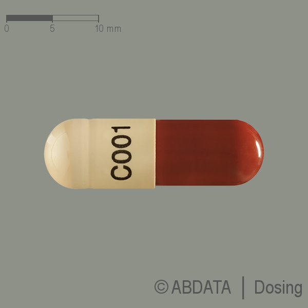 Produktabbildungen für DUTASTERID/Tamsulosin AL 0,5 mg/0,4 mg Hartkapseln in der Vorder-, Hinter- und Seitenansicht.