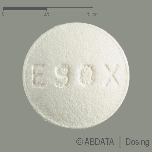 Produktabbildungen für ETORICOXIB beta 30 mg Filmtabletten in der Vorder-, Hinter- und Seitenansicht.