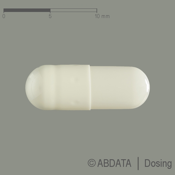 Produktabbildungen für ANAGRELID AbZ 0,5 mg Hartkapseln in der Vorder-, Hinter- und Seitenansicht.