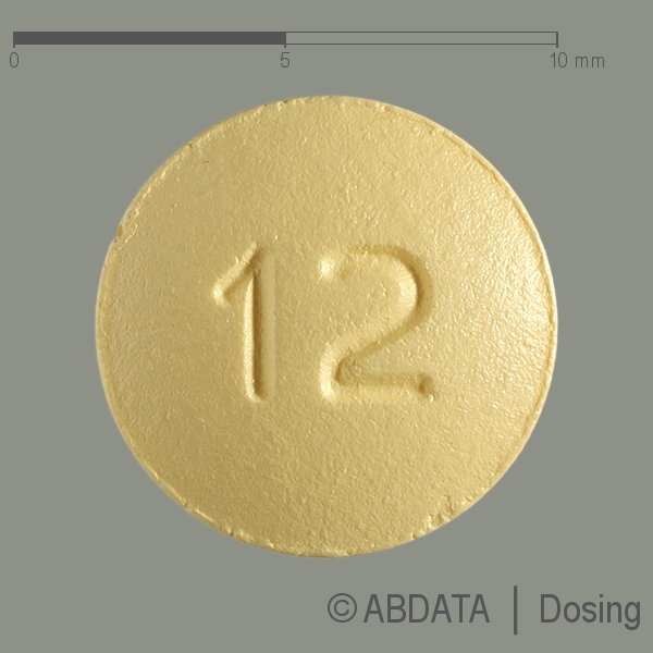 Produktabbildungen für DONEPEZIL-HCL Aurobindo 10 mg Filmtabletten in der Vorder-, Hinter- und Seitenansicht.
