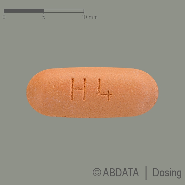 Produktabbildungen für TAPENTADOL Libra-Pharm retard 200 mg Retardtabl. in der Vorder-, Hinter- und Seitenansicht.