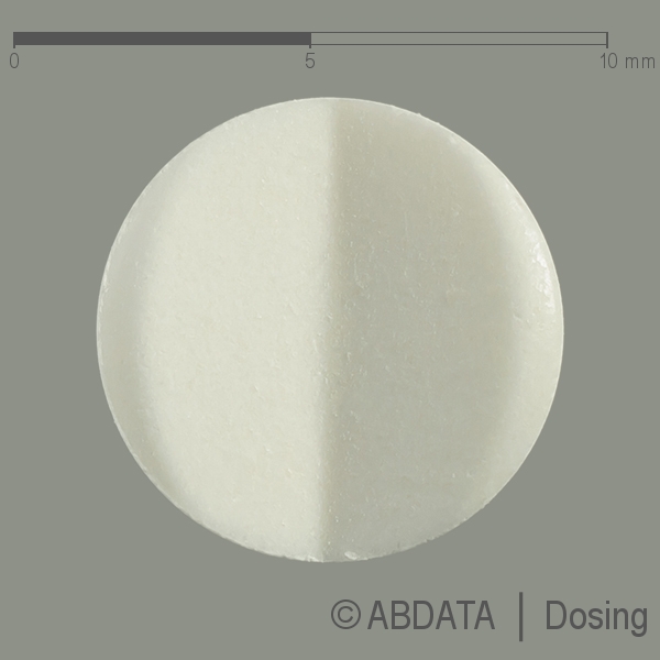 Produktabbildungen für LISILICH 5 mg Tabletten in der Vorder-, Hinter- und Seitenansicht.