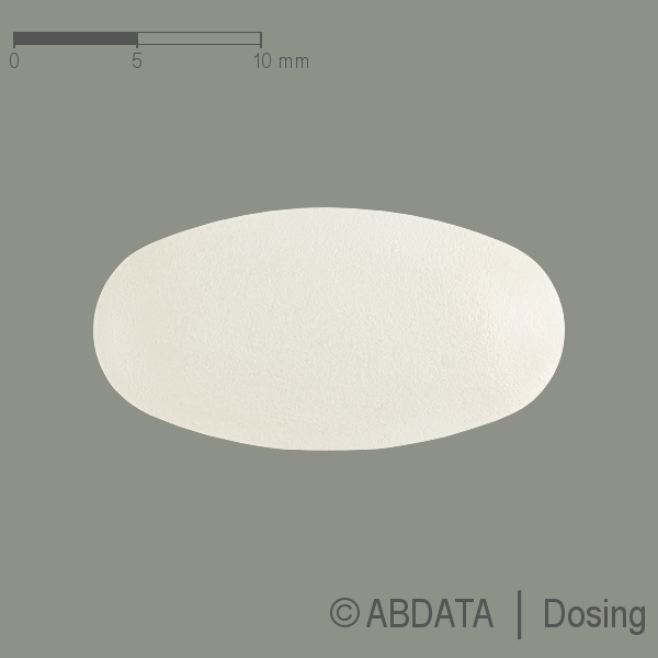 Produktabbildungen für GABAPENTIN HEXAL 800 mg Filmtabletten in der Vorder-, Hinter- und Seitenansicht.