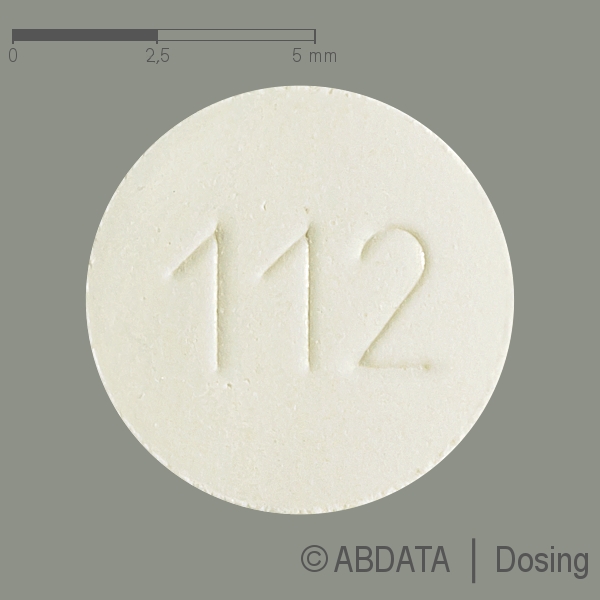 Produktabbildungen für L-THYROXIN 112-1A Pharma Tabletten in der Vorder-, Hinter- und Seitenansicht.