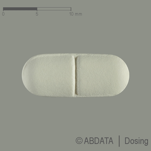 Produktabbildungen für CEFPODOXIM-ratiopharm 200 mg Filmtabletten in der Vorder-, Hinter- und Seitenansicht.