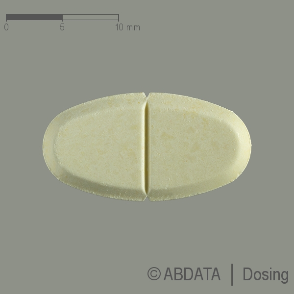 Produktabbildungen für APYDAN extent 600 mg Tab.m.veränd.Wirkst.-Frs. in der Vorder-, Hinter- und Seitenansicht.
