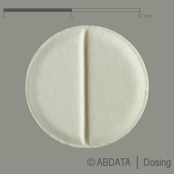 Produktabbildungen für PRAMIPEXOL AL 0,7 mg Tabletten in der Vorder-, Hinter- und Seitenansicht.