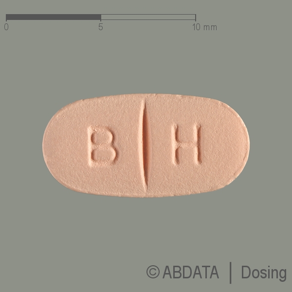 Produktabbildungen für BENAZEPLUS STADA 10 mg/12,5 mg Filmtabletten in der Vorder-, Hinter- und Seitenansicht.