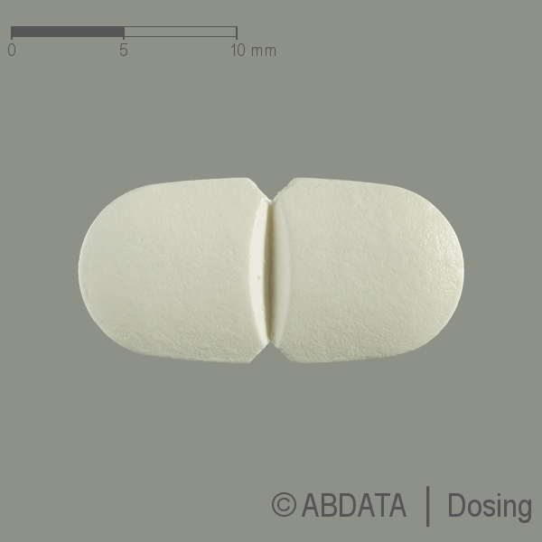 Produktabbildungen für CIPROFLOXACIN AbZ 500 mg Filmtabletten in der Vorder-, Hinter- und Seitenansicht.