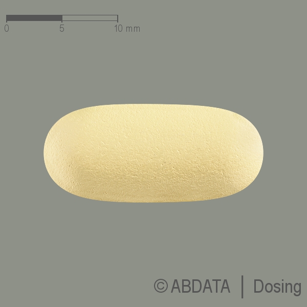 Produktabbildungen für POSACONAZOL Abdi 100 mg magensaftres.Tabletten in der Vorder-, Hinter- und Seitenansicht.