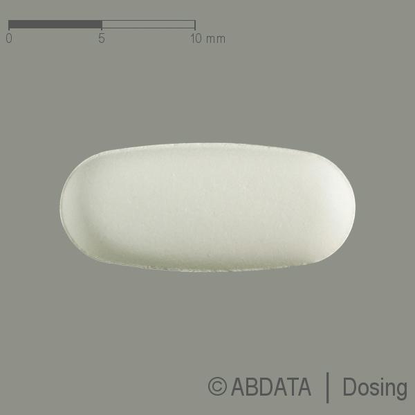 Produktabbildungen für MEMANDO 20 mg Filmtabletten in der Vorder-, Hinter- und Seitenansicht.