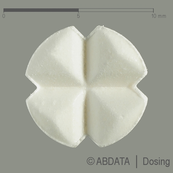 Produktabbildungen für NEBIVOLOL STADA 5 mg Tabletten in der Vorder-, Hinter- und Seitenansicht.