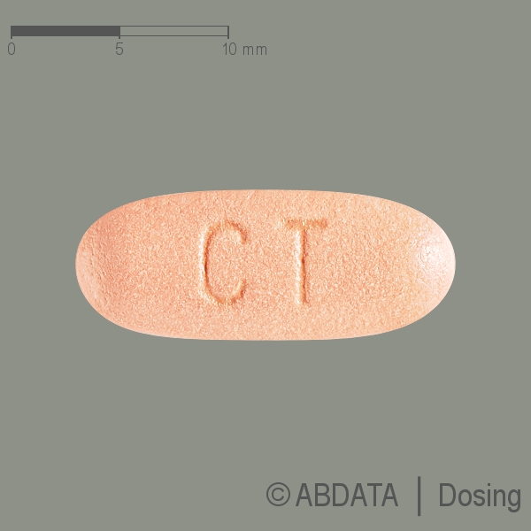 Produktabbildungen für MYFORTIC 360 mg magensaftresistente Tabletten in der Vorder-, Hinter- und Seitenansicht.