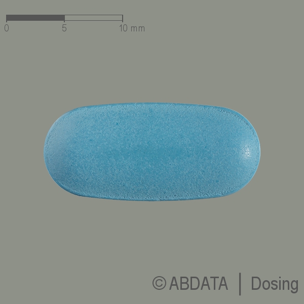 Produktabbildungen für EMTRICITABIN/Tenofovirdisoproxil AL 200/245 mg FTA in der Vorder-, Hinter- und Seitenansicht.