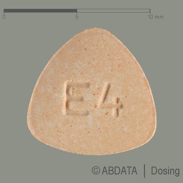 Produktabbildungen für ENALAPRIL BASICS 20 mg Tabletten in der Vorder-, Hinter- und Seitenansicht.