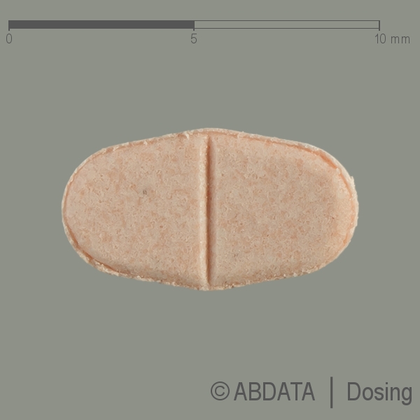 Produktabbildungen für RAMILICH comp 5 mg/12,5 mg Tabletten in der Vorder-, Hinter- und Seitenansicht.