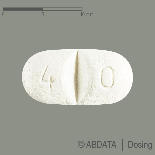 Produktabbildungen für SIMVASTATIN Juta 40 mg Filmtabletten in der Vorder-, Hinter- und Seitenansicht.