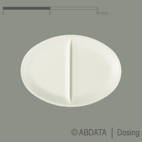 Produktabbildungen für PRAMIPEXOL-CT 0,35 mg Tabletten in der Vorder-, Hinter- und Seitenansicht.