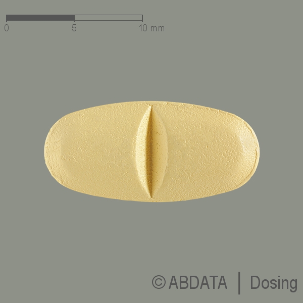 Produktabbildungen für LEVETIRACETAM-biomo 500 mg Filmtabletten in der Vorder-, Hinter- und Seitenansicht.