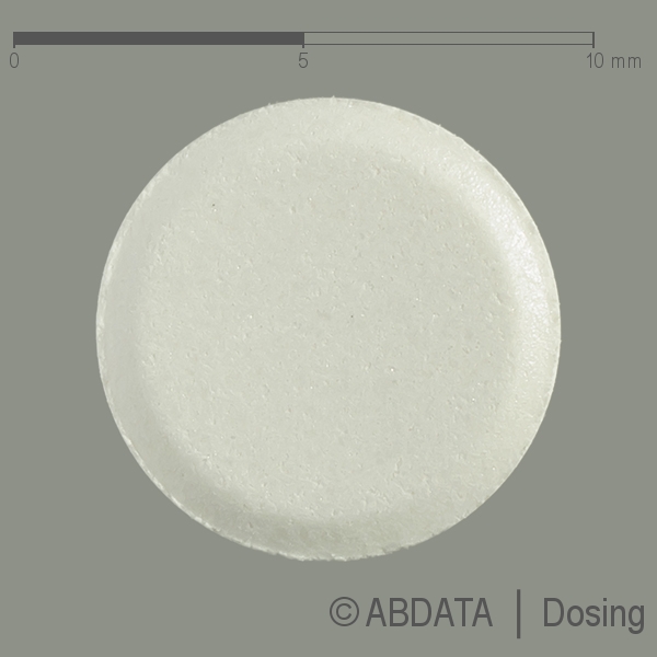 Produktabbildungen für BACLOFEN-ratiopharm 25 mg Tabletten in der Vorder-, Hinter- und Seitenansicht.