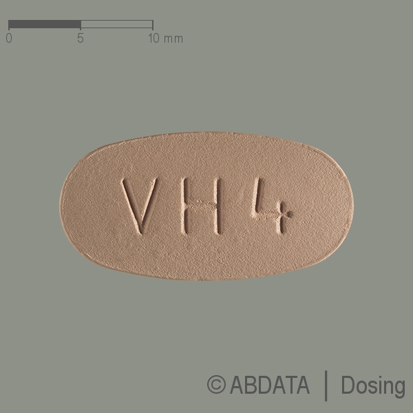 Produktabbildungen für VALSARTAN/HCT Mylan 320 mg/12,5 mg Filmtabletten in der Vorder-, Hinter- und Seitenansicht.