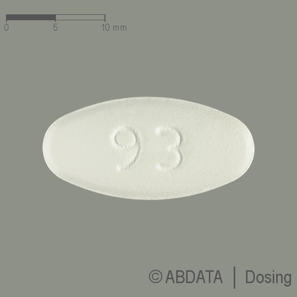 Produktabbildungen für GABAPENTIN-ratiopharm 800 mg Filmtabletten in der Vorder-, Hinter- und Seitenansicht.