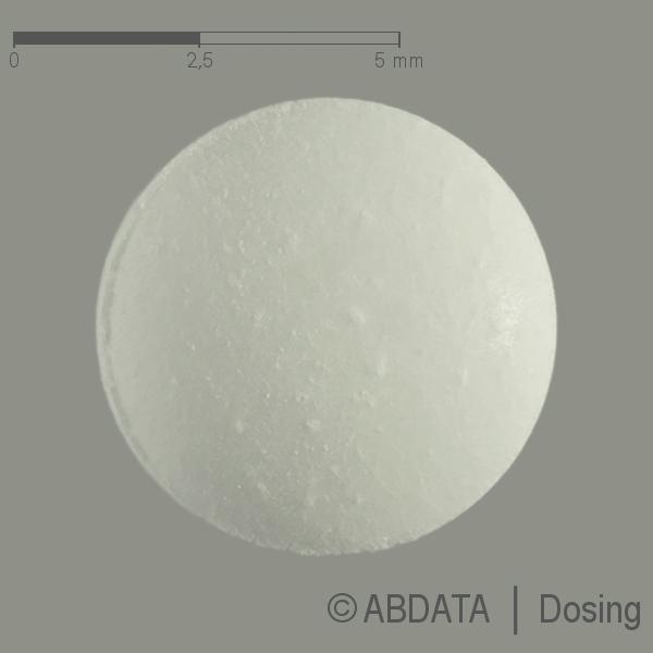 Produktabbildungen für HCT AAA 12,5 mg Tabletten in der Vorder-, Hinter- und Seitenansicht.