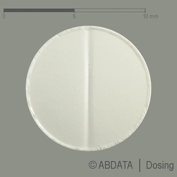 Produktabbildungen für ALLOPURINOL-ratiopharm 100 mg Tabletten in der Vorder-, Hinter- und Seitenansicht.
