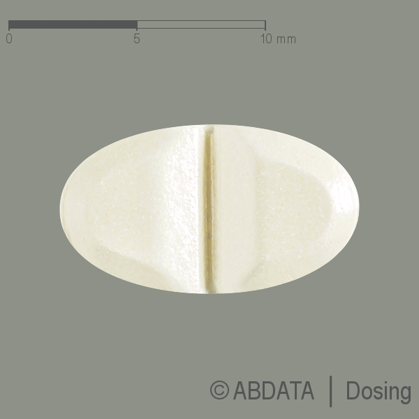 Produktabbildungen für TELMISARTAN HEXAL 40 mg Tabletten in der Vorder-, Hinter- und Seitenansicht.