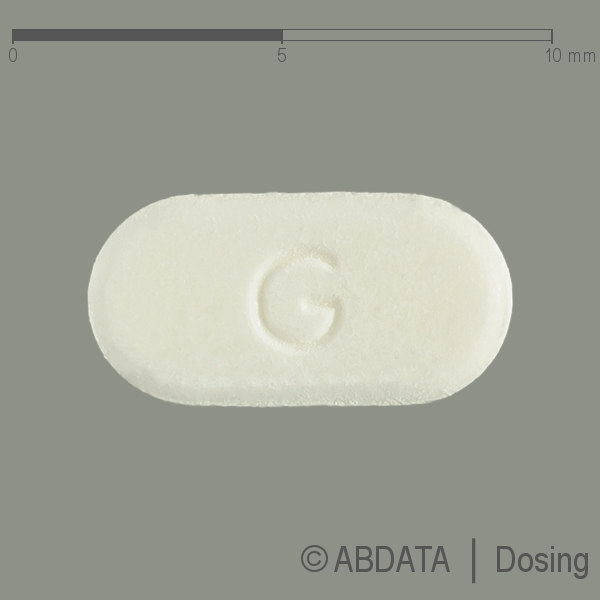 Produktabbildungen für EZETIMIB Glenmark 10 mg Tabletten in der Vorder-, Hinter- und Seitenansicht.