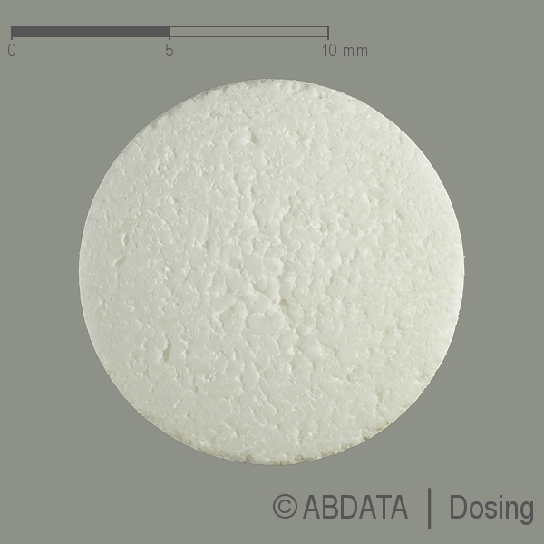 Produktabbildungen für DIABACT UBT 50 mg Tabletten in der Vorder-, Hinter- und Seitenansicht.