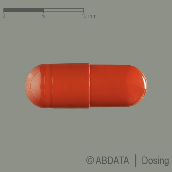 Produktabbildungen für ALGECIA 100 mg Hartkapseln in der Vorder-, Hinter- und Seitenansicht.