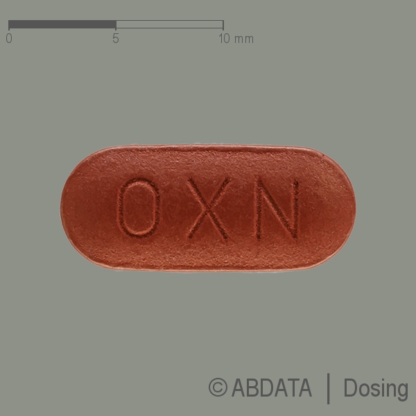 Produktabbildungen für TARGIN 60 mg/30 mg Retardtabletten in der Vorder-, Hinter- und Seitenansicht.