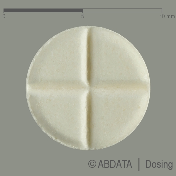 Produktabbildungen für L-THYROXIN-Na AbZ 50 Mikrogramm Tabletten in der Vorder-, Hinter- und Seitenansicht.