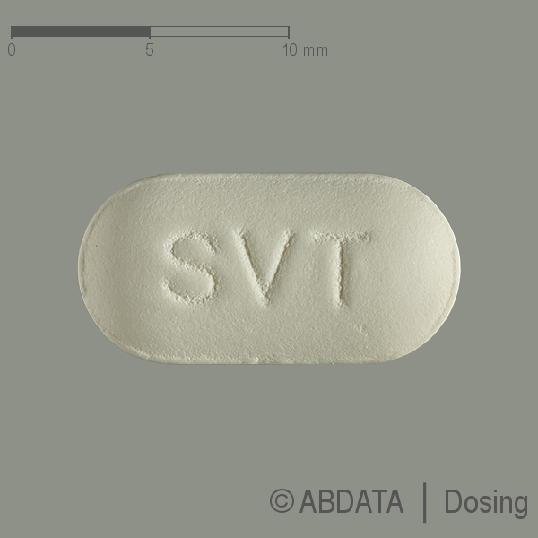 Produktabbildungen für SIMVASTATIN STADA 40 mg Filmtabletten in der Vorder-, Hinter- und Seitenansicht.