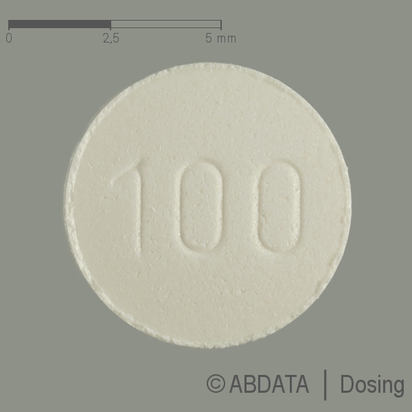 Produktabbildungen für L-THYROXIN Aristo 100 Mikrogramm Tabletten in der Vorder-, Hinter- und Seitenansicht.