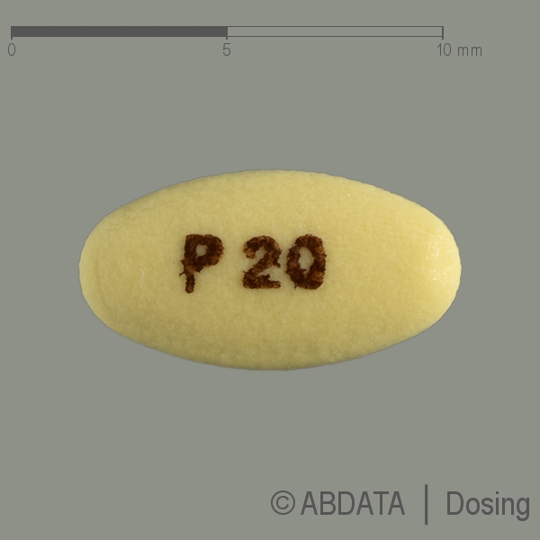 Produktabbildungen für PANTOZOL Control 20 mg magensaftres.Tabletten in der Vorder-, Hinter- und Seitenansicht.