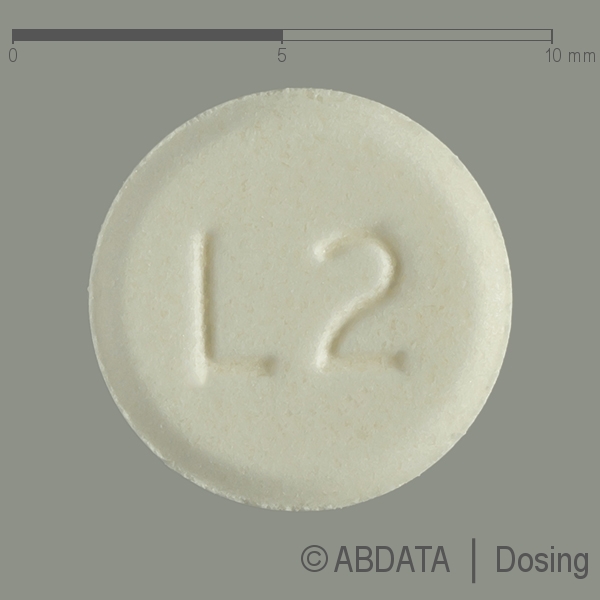 Produktabbildungen für L-THYROXIN-Na AbZ 50 Mikrogramm Tabletten in der Vorder-, Hinter- und Seitenansicht.