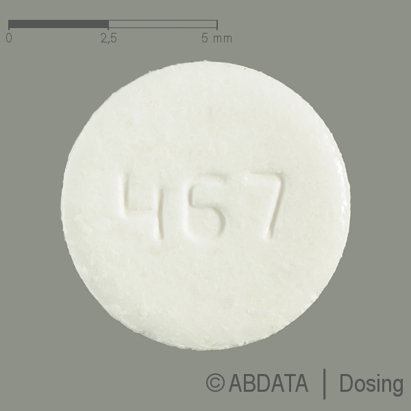 Produktabbildungen für RIZATRIPTAN Glenmark 5 mg Tabletten in der Vorder-, Hinter- und Seitenansicht.